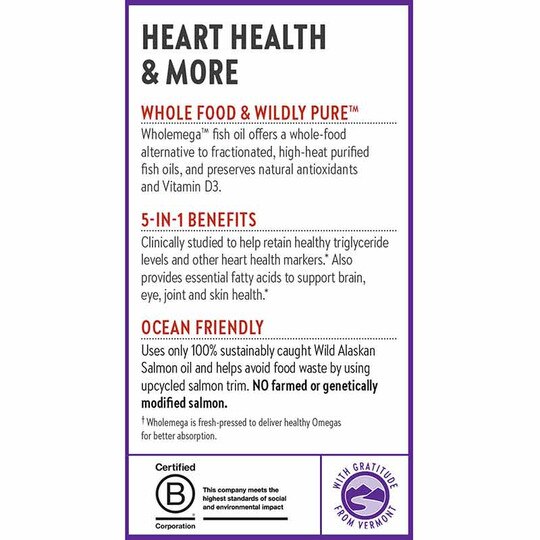 Wholemega Fish Oil, NCH